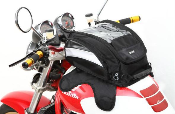 Multifunction motorcycle enduro magnetic gas oil tank bag back pack for honda 