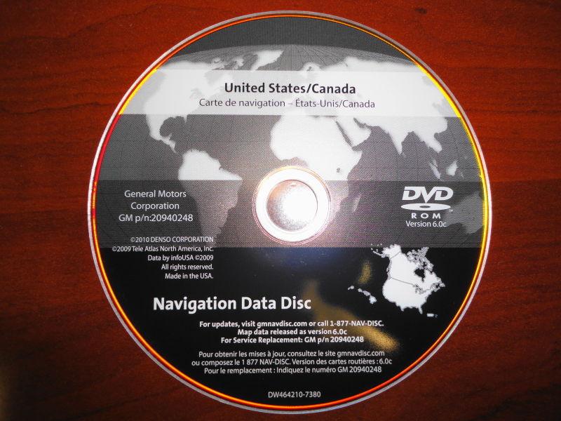 2011 update 2008 2009 2010 2011 2012 chevy tahoe gmc yukon navigation dvd disc 