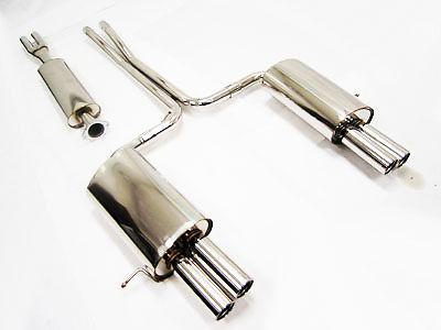 03-09 volvo xc90 2.5t t6 v8 quad obx catback exhaust 2"