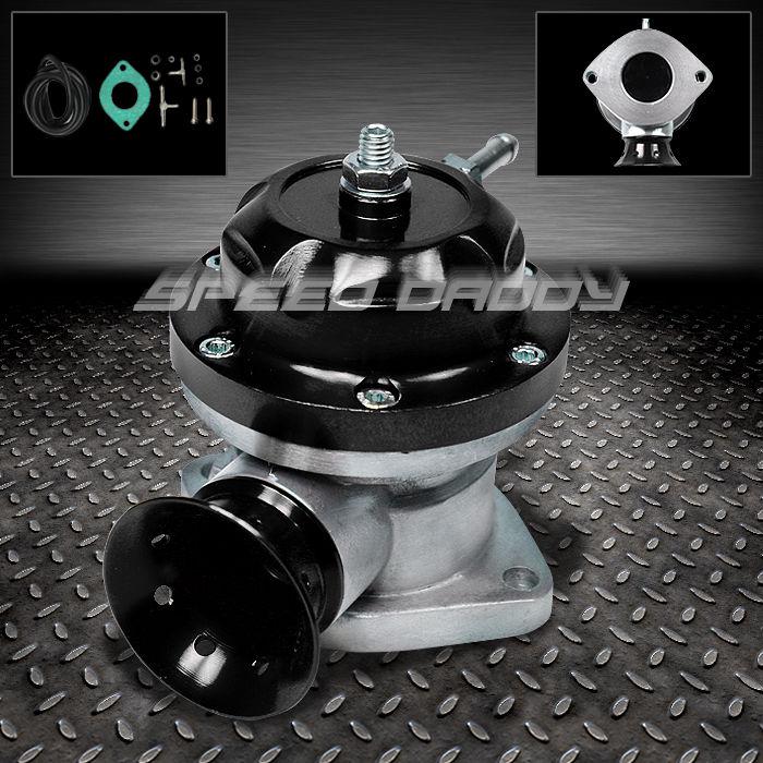 Aluminum adjustable billet anodized type-rs 30psi turbo blow off valve bov black