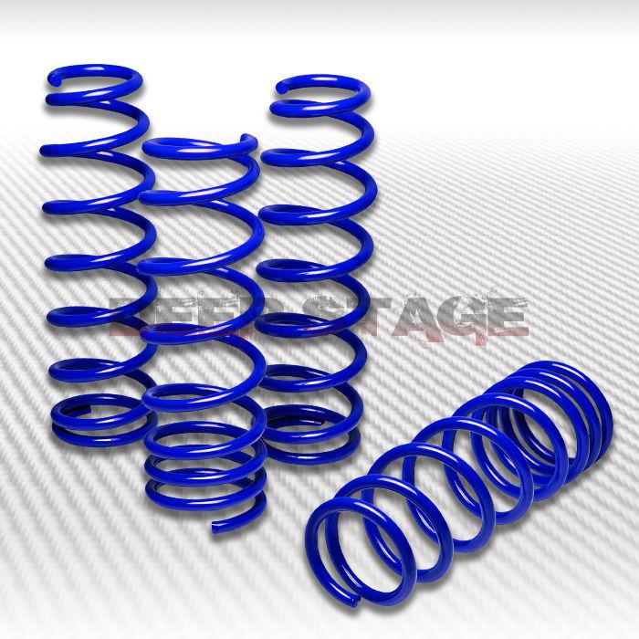 1.25"drop sport suspension racing lowering spring 06-12 lexus is250/is350 blue