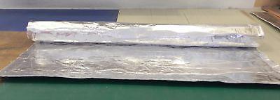 Foil on both sides  4' x 6' oil resistant fiberglass insulation for car and boat