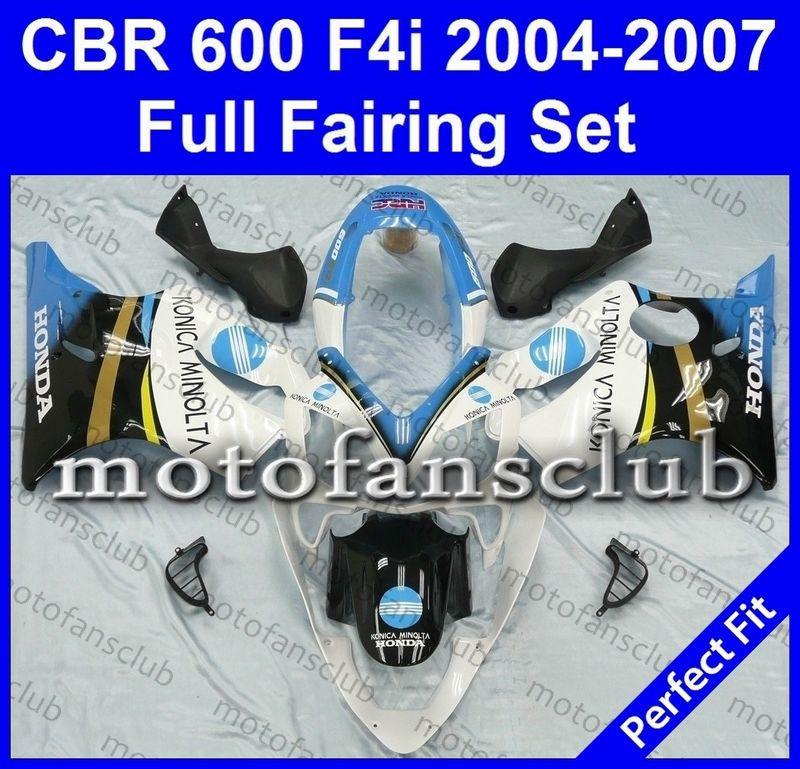 Fit honda cbr600 f4i 04 05 06 07 cbr 600f 2004 2005 2006 2007 fairing #17 c