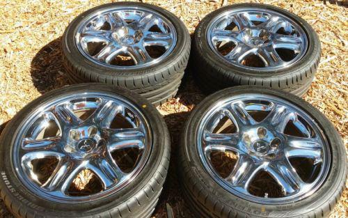 18 rims 4 wheels and bridgestone s04 mitsubishi vr4 3000gt potenza tires