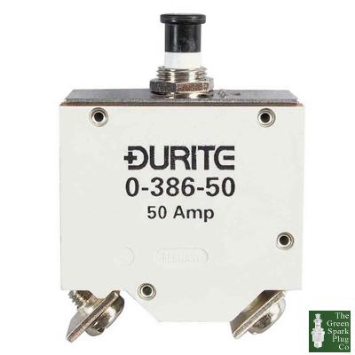 Durite - circuit breaker 12/24 volt 50 amp bg1 - 0-386-50