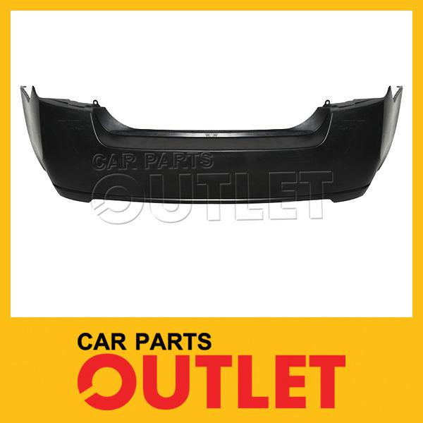 07 08 09 10 11 nissan sentra rear bumper cover plastic primered black 2.0l sr/sl