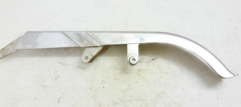 Oem harley davidson 1990 fxstc softail chrome belt guard