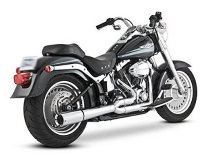 Vance & hines pro pipe exhaust full system chrome for harley flst fxst cvo fxcw