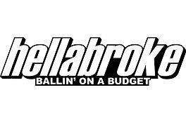 Balling on a budget car vinyl window jdm sticker outdoor decal