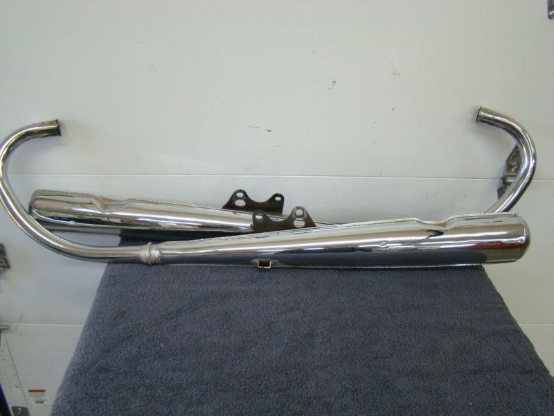 1972 honda cb175    exhaust