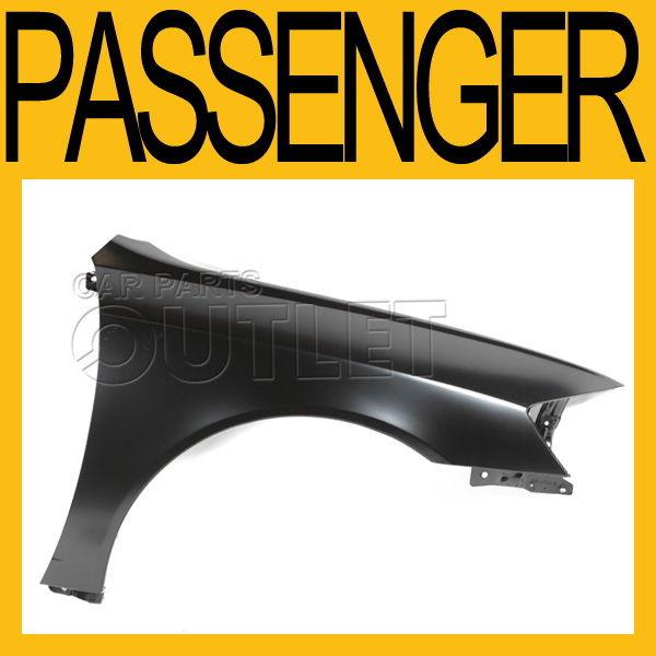 2000-2003 2004 toyota avalon front fender primed black steel panel 4dr sedan rh