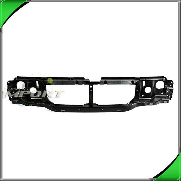 01-03 ford ranger xlt grille head light mounting upper header nose panel black