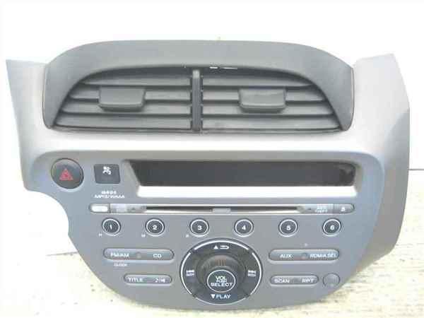 09-13 honda fit cd single disc mp3 player radio oem lkq