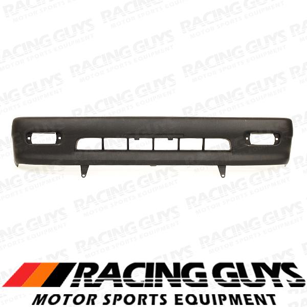 98-00 toyota tacoma 2wd dlx front bumper cover black facial plastic to1095197