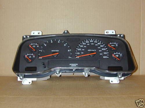 2004 04 dodge dakota truck speedometer cluster auto transmission 6 gauge