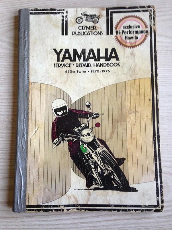 Yamaha service repair handbook 650cc twins 1970-1976 clymer publications