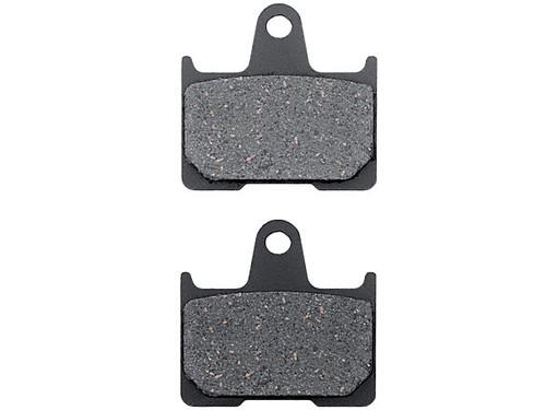 Rear carbon kevlar organic nao disc brake pads for 2001-2006 suzuki gsxr 1000