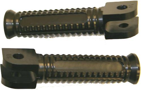 Yana shiki billet aluminum foot pegs - black anodized  a5019b