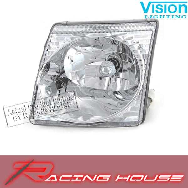 L/h headlight driver side lamp kit unit 2002-2004 ford explorer sport trac