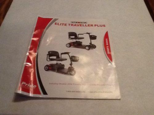 Elite travelers plus owners manual