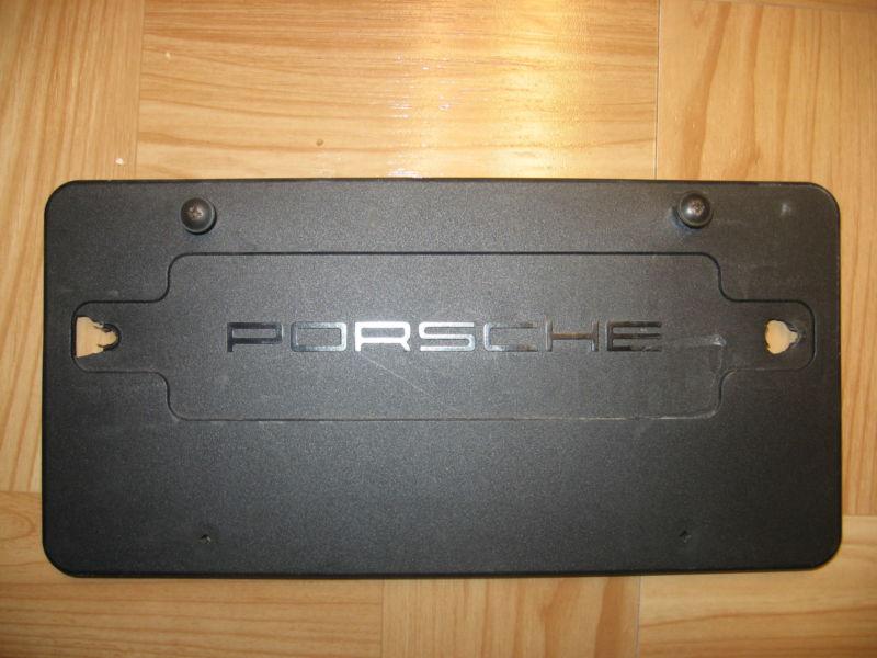 Porshe  license plate mount braket part # 996.701.107.00 