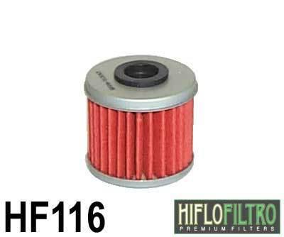 Hiflo oil filter black honda trx450er 2006-2009