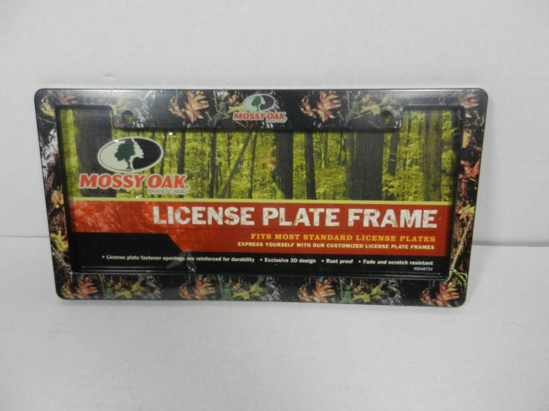 Mossy oak brand camo  auto truck car suv camouflage hunting license plate