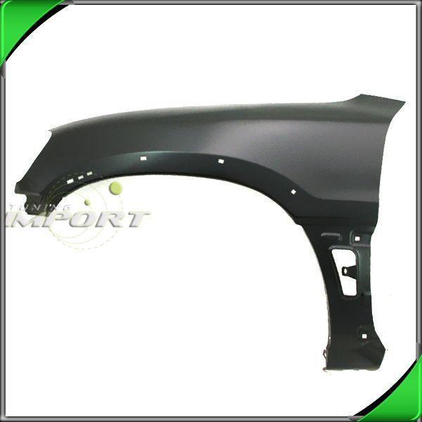 98-00 toyota rav4w/bumper ext hole primered black driver left fender replacement