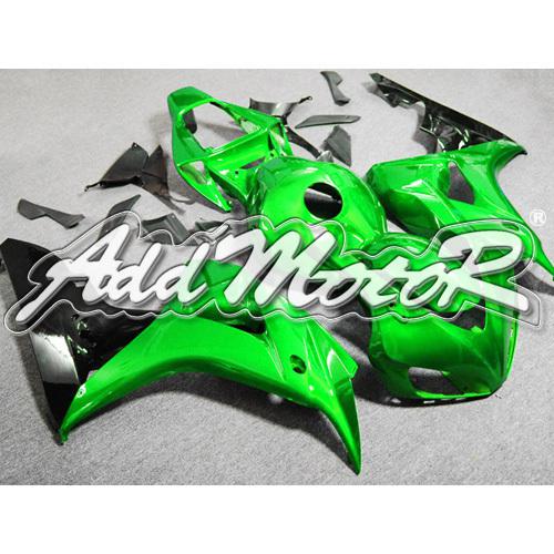 Injection molded fit fireblade cbr1000rr 06 07 green black fairing 16n37