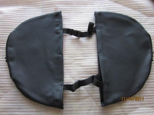 ~new~yamaha v-star 1100 engine guard chaps soft lowers w/zipper 