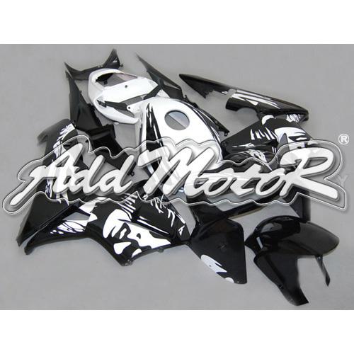 Injection molded fit 2005 2006 cbr600rr 05 06 graffiti white black fairing 65n34