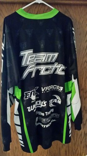 Arctic cat snowmobile jersey team arctic sponsor