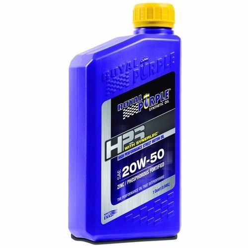 Royal purple 31250 hps street synthetic motor oil 20w50 1 quart. fast shipping