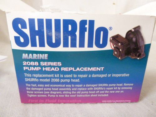 Shurflo whisper king multi-use 2.8 gpm 2088 pump head - priced to sell - used