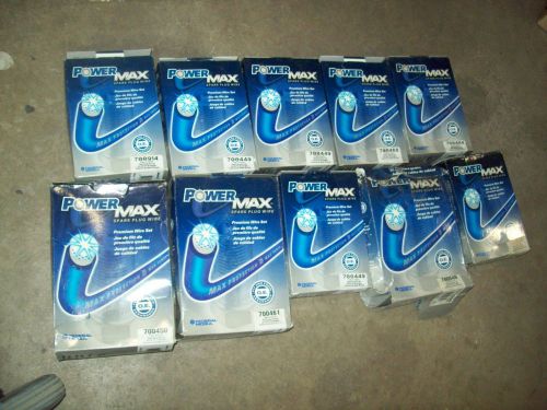 Lot of 10 sets napa powermax spark plug wires brand new!