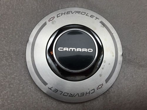 1991-1997 chevrolet camaro 16&#034; alloy wheel center cap 10119598 09592365 09592229