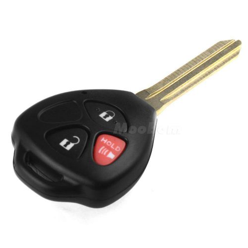 Remote uncut blank key fob keyless entry shell case for toyota rav4 3 btns m05g