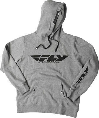 Fly racing corporate mx offroad hoody heather gray