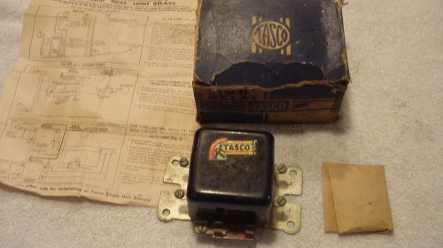 Vintage nos tasco headlight relay complete w/hardware &amp; instructions