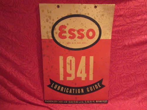 Esco 1941 lube guide