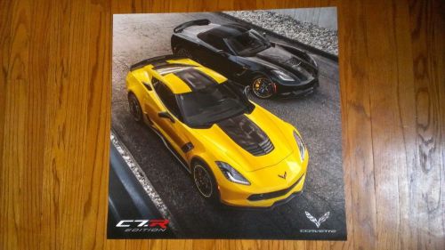 Corvette c7.r edition poster