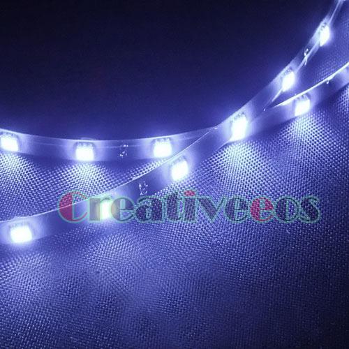 2*30cm 12" 5050 smd car flexible strip led light white