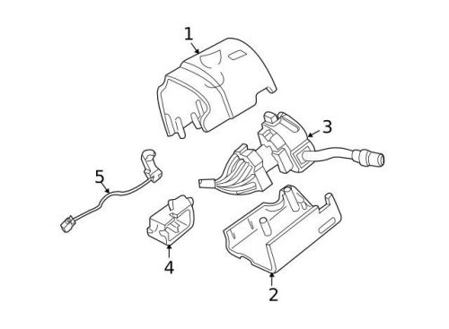 Genuine 2002-2002 ford ranger transceiver 1l5z-15607-aa