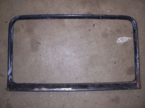 1955-1957 chevrolet 4 door station wagon interior rear window garnish trim dr