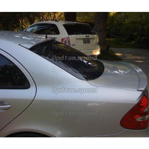 Unpainted mercedes benz 02~08 w211 e class l type rear trunk + roof spoiler ◙