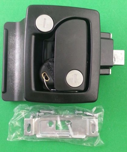 Rv trailer entry door lock 60-250 60-251 black trimark