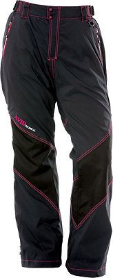 Snow divas womens black avid technical pant snowmobile snocross