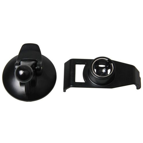 Suction cup mount kit for garmin 200 series gps garmin base 200w black clip