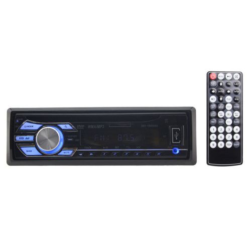 Single 1 din in-dash car dvd mp3 player multi-media system audio fm receiver aux