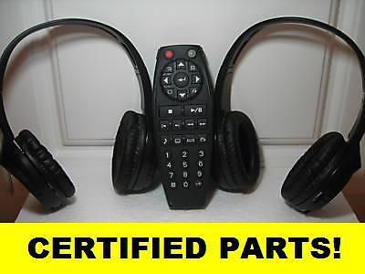 Wireless headphones &amp; dvd remote for 2005 2006 2007 2008 chevrolet uplander